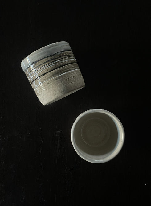 10 COFFEE MUGS BROWN/BEIGE/BLACK